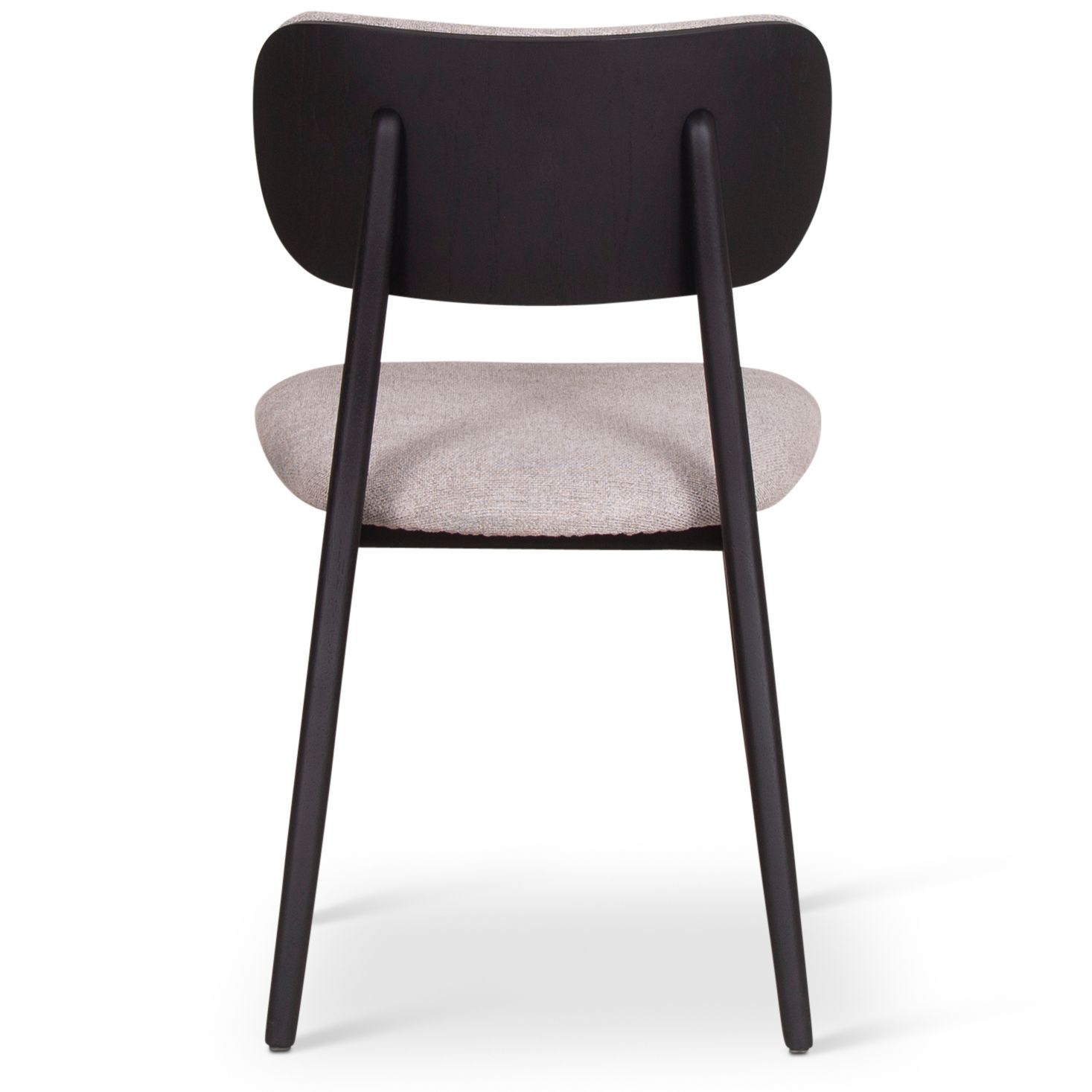 Image 6 Modern Brazilian Claudia 20.5" Wide Harvest Jute Dining Chair Ebano Frame more views