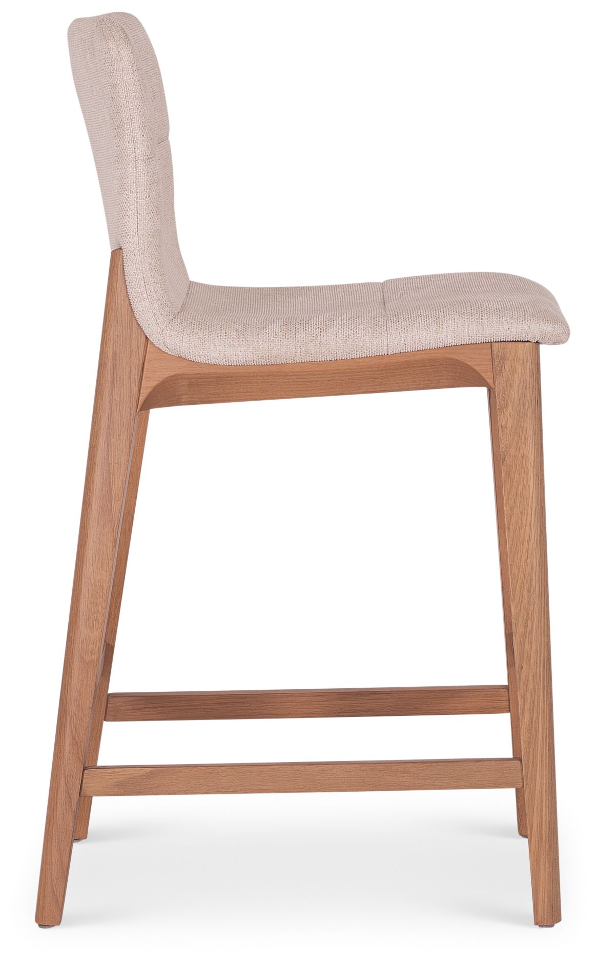 Image 4 Modern Brazilian Godan 18" Wide Harvest Natural Counter Stool Domasco Frame more views