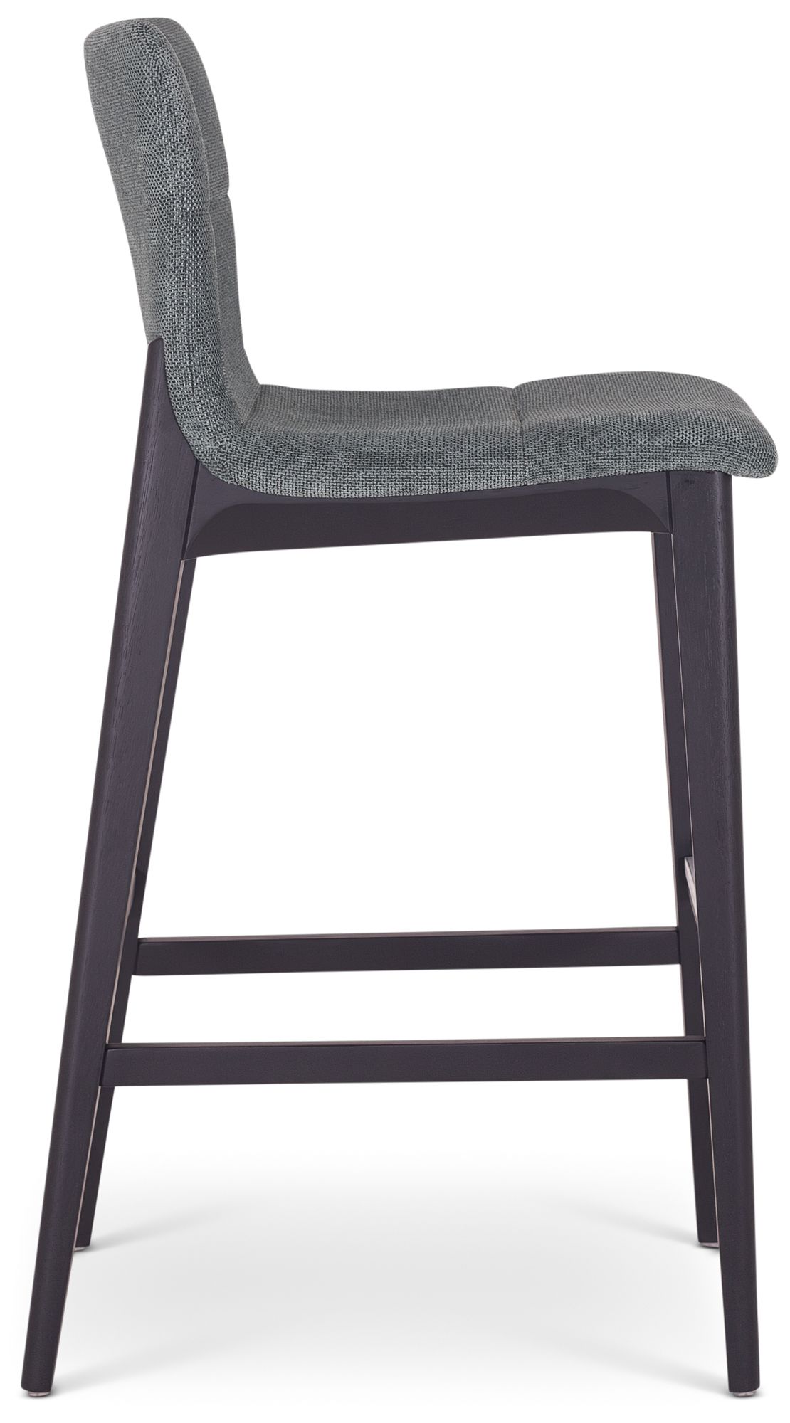 Image 3 Modern Brazilian Godan 18" Wide Jackpot Teal Bar Stool Ebano Frame more views
