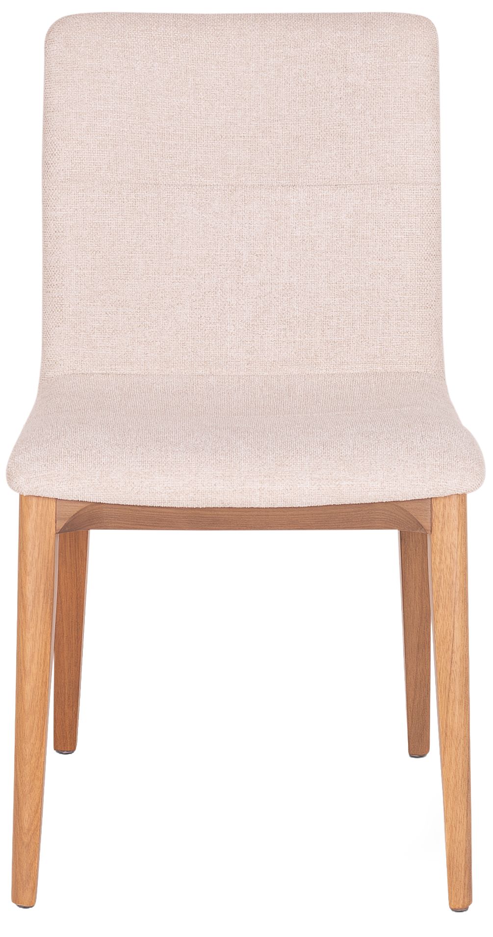 Image 2 Modern Brazilian Godan 19" Wide Harvest Natural Dining Chair Domasco Frame