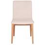 2_Modern Brazilian Godan 19" Wide Harvest Natural Dining Chair Domasco Frame