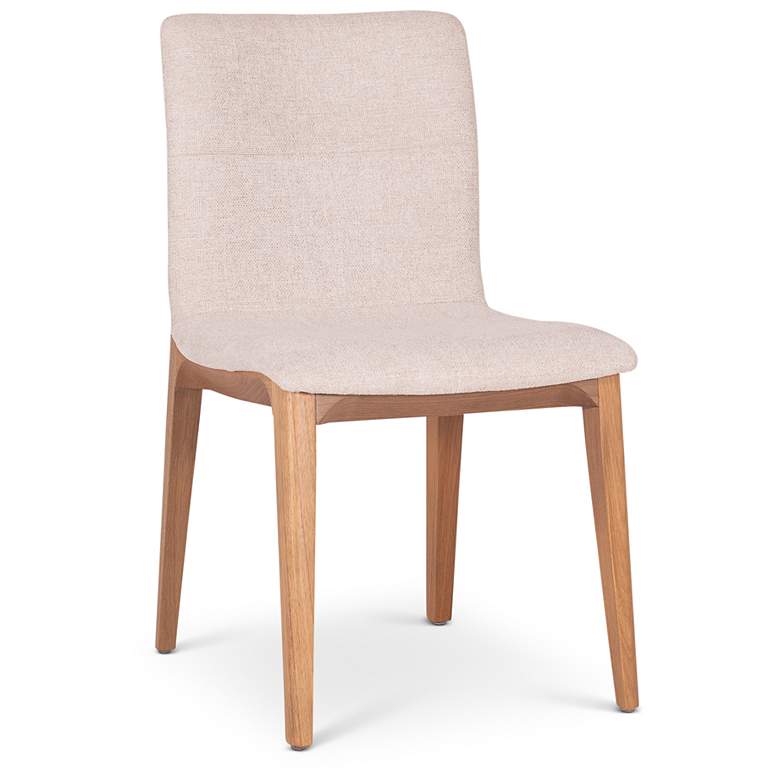 Image 3 Modern Brazilian Godan 19" Wide Harvest Natural Dining Chair Domasco Frame more views