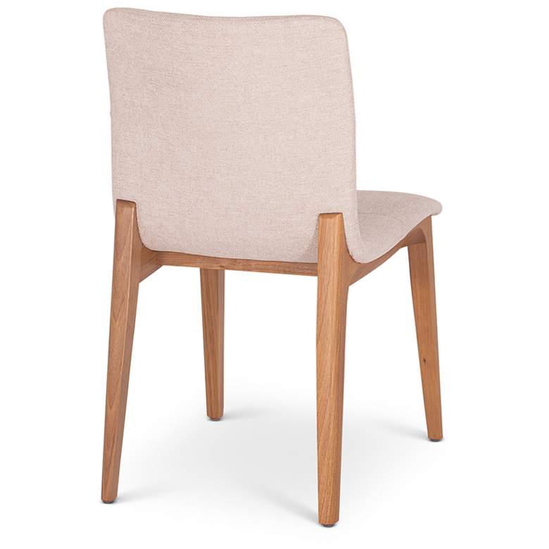 Image 5 Modern Brazilian Godan 19" Wide Harvest Natural Dining Chair Domasco Frame more views