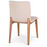 5_Modern Brazilian Godan 19" Wide Harvest Natural Dining Chair Domasco Frame more views