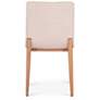 6_Modern Brazilian Godan 19" Wide Harvest Natural Dining Chair Domasco Frame more views