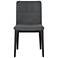 Modern Brazilian Godan 19" Wide Jackpot Teal Dining Chair Ebano Frame