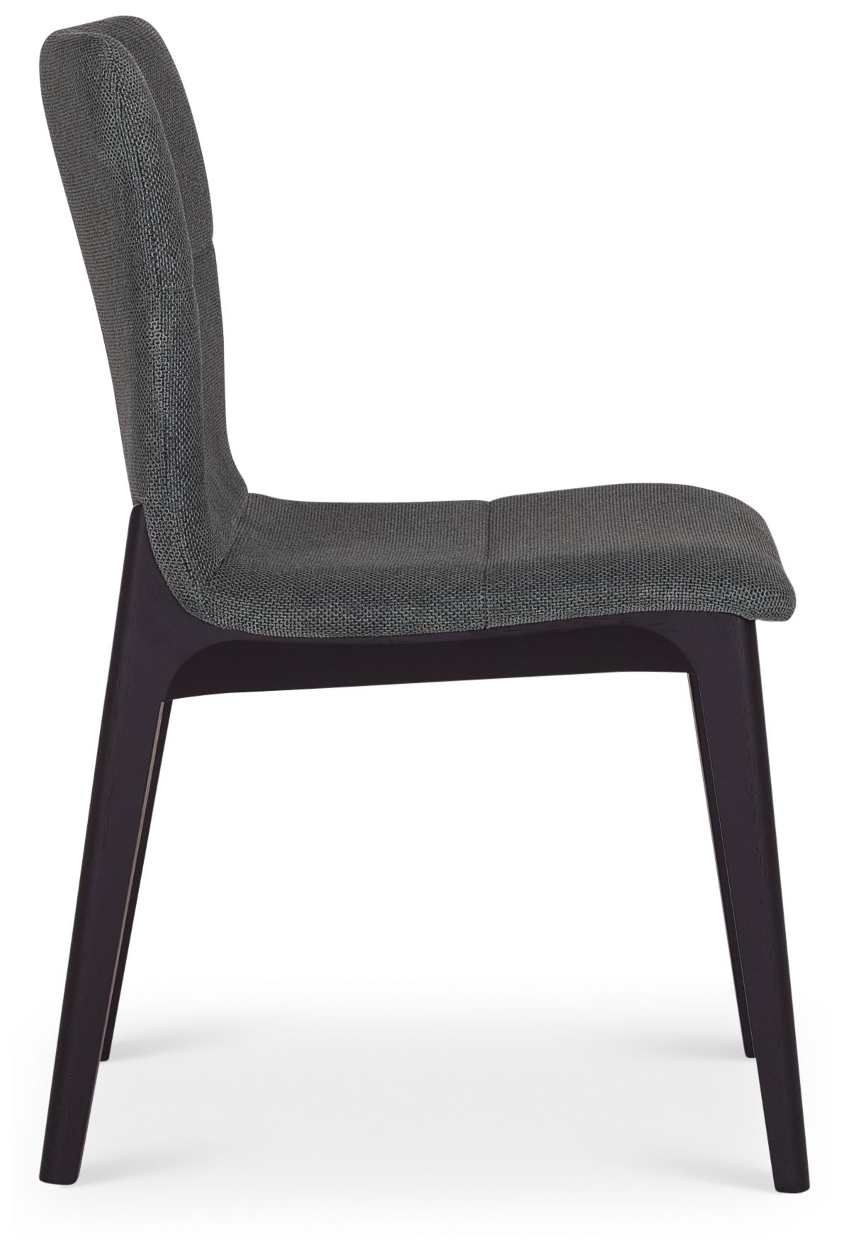 Image 3 Modern Brazilian Godan 19" Wide Jackpot Teal Dining Chair Ebano Frame more views