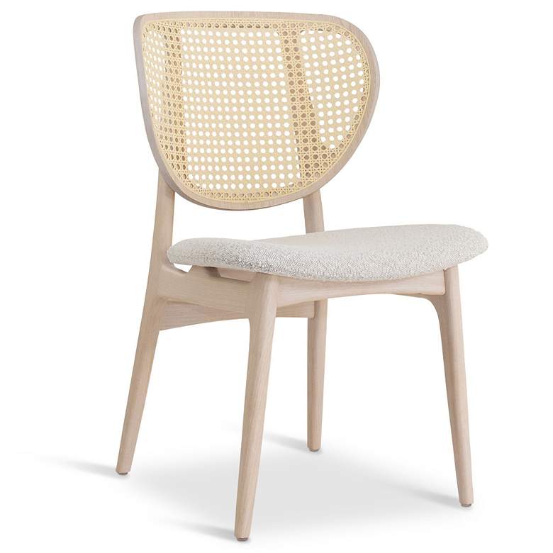 Image 3 Modern Brazilian Joelma 20.5"W Crafted Glaze Dining Chair Natural Frame more views