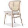 5_Modern Brazilian Joelma 20.5"W Crafted Glaze Dining Chair Natural Frame more views