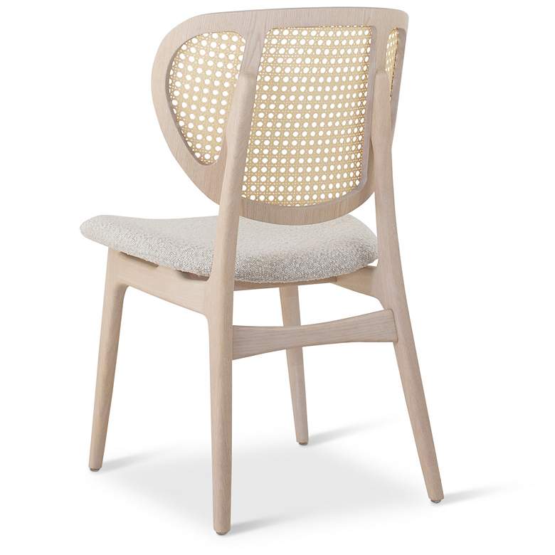 Image 6 Modern Brazilian Joelma 20.5"W Crafted Glaze Dining Chair Natural Frame more views