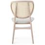 7_Modern Brazilian Joelma 20.5"W Crafted Glaze Dining Chair Natural Frame more views