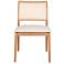 Modern Brazilian Larissa 20"W Harvest Natural Dining Chair Natural Frame
