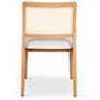 5_Modern Brazilian Larissa 20"W Harvest Natural Dining Chair Natural Frame more views
