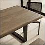 Modern Brazilian Larissa 20" Wide Harvest Jute Dining Chair Ebano Frame