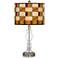 Modern Drift Giclee Apothecary Clear Glass Table Lamp