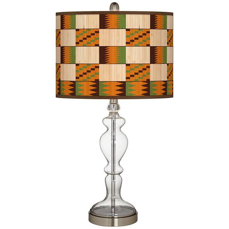 Image 1 Modern Drift Giclee Apothecary Clear Glass Table Lamp