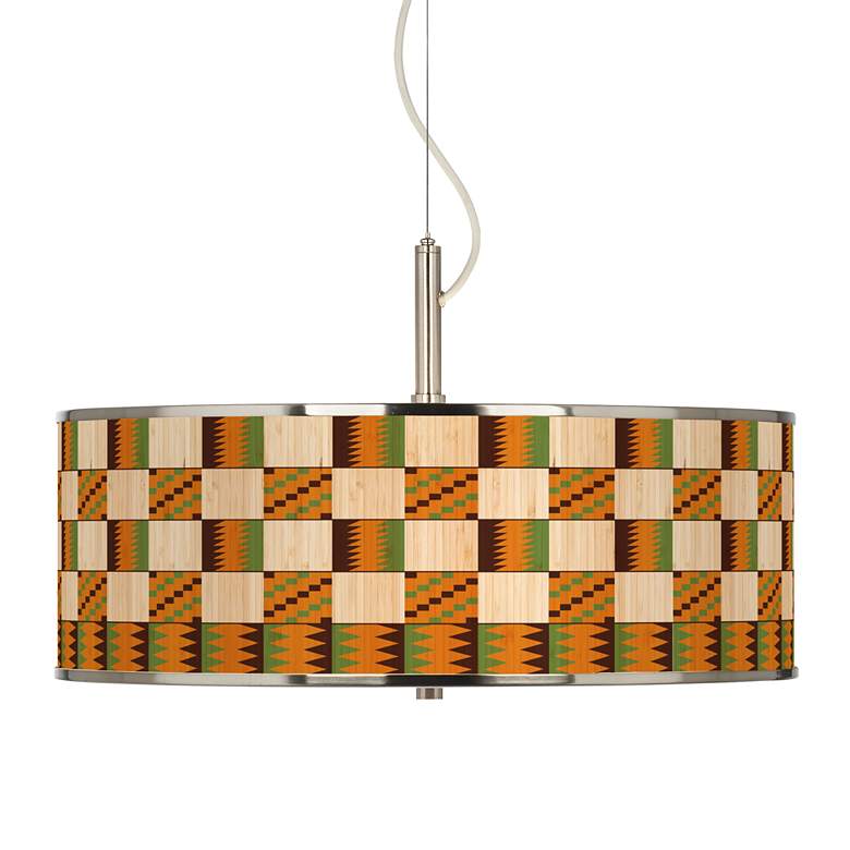 Image 1 Modern Drift Giclee Glow 20" Wide Pendant Light