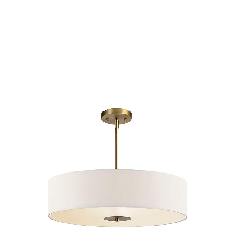 Image 3 Modern Drum 20" Wide Three Light Classic Bronze more views