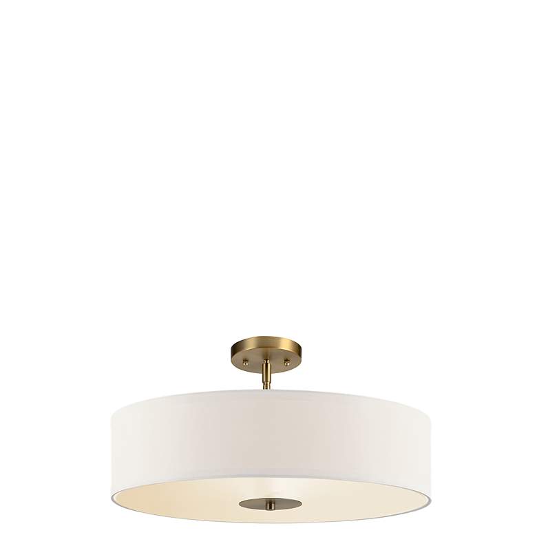 Image 4 Modern Drum 20" Wide Three Light Classic Bronze more views