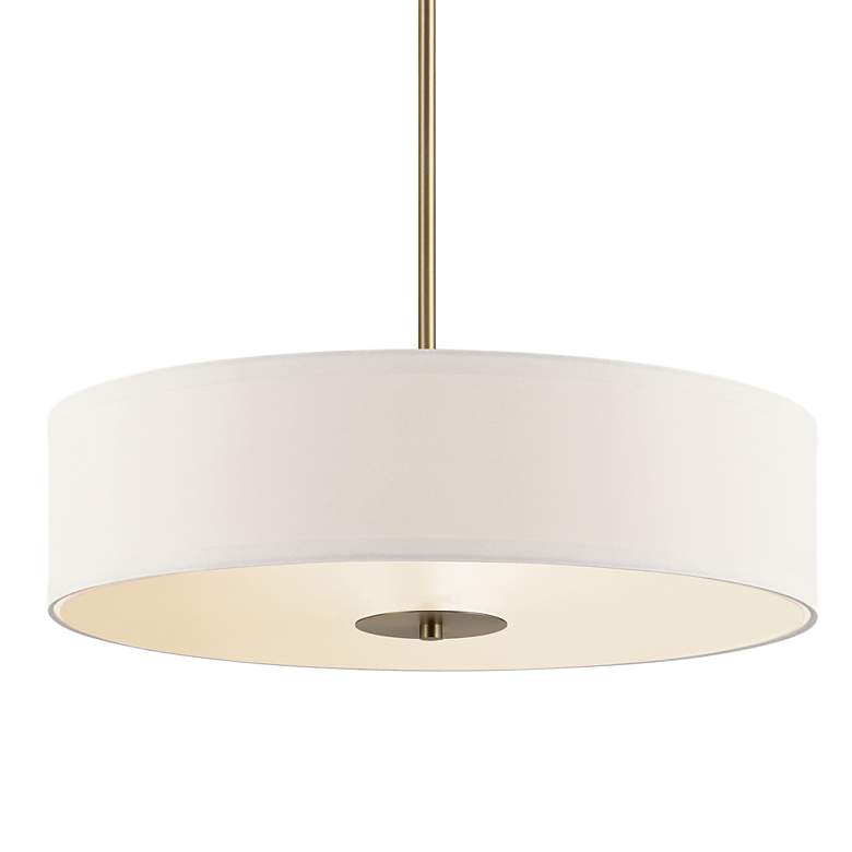 Image 5 Modern Drum 20" Wide Three Light Classic Bronze more views