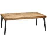 Modern Farmhouse 44&quot; Wide Natural Mango Wood Coffee Table
