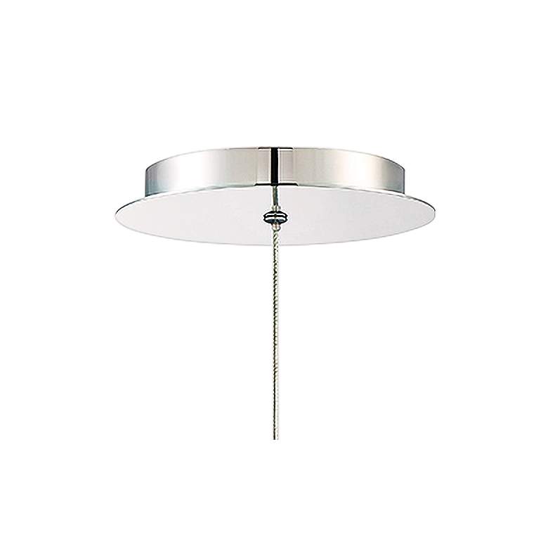 Image 3 Modern Forms Acid 4 inch Wide Polished Nickel LED Mini Pendant more views