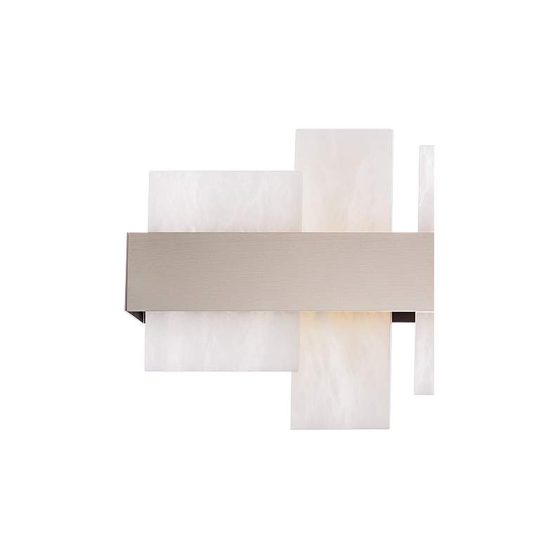 Image 2 Modern Forms Acropolis 27 1/2" Wide Brush Nickel LED Bath Light more views