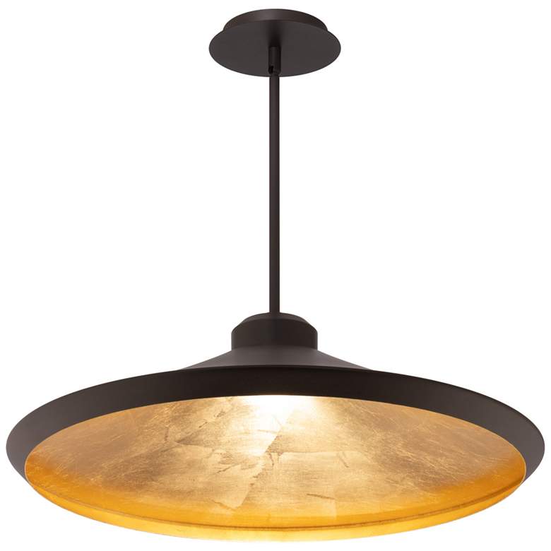 Image 2 Modern Forms Alfa 23 3/4" Wide Bronze LED Pendant Light