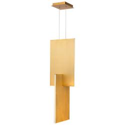 Modern Forms Amari 11" Wide LED Aged Brass Modern Pendant
