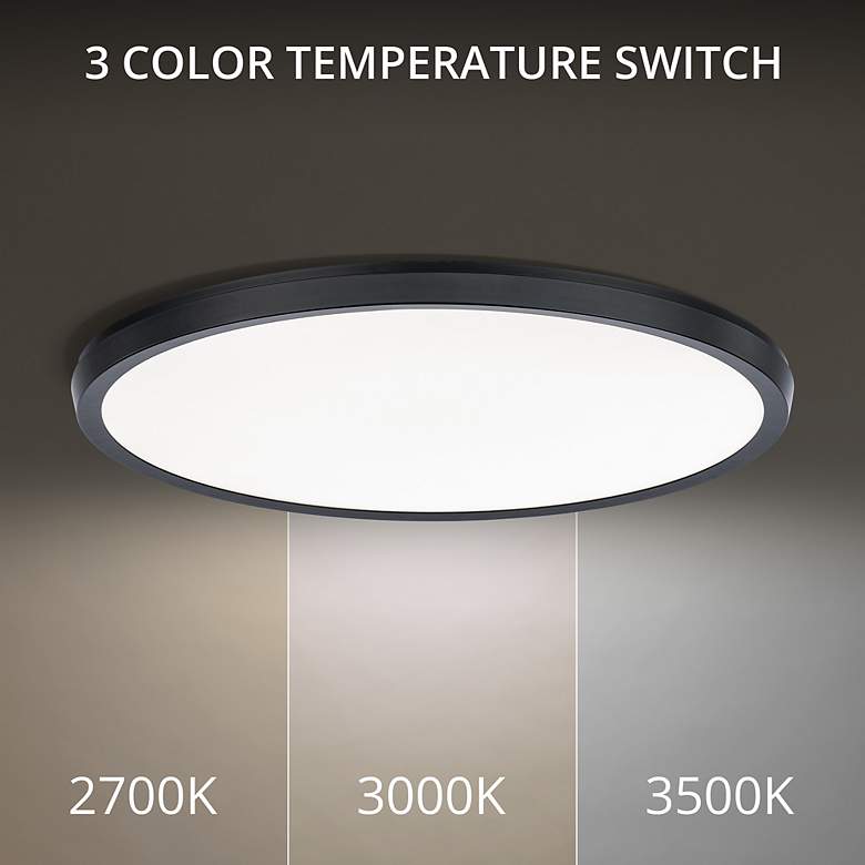 Image 2 Modern Forms Argo Black 3000K more views