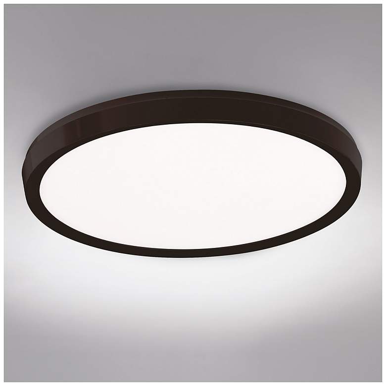 Image 1 Modern Forms Argo Black 3500K
