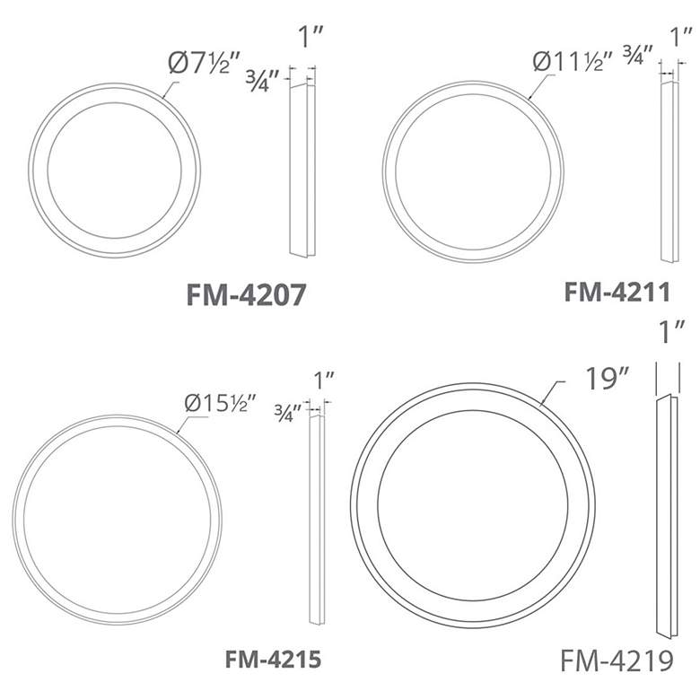 Image 3 Modern Forms Argo White 2700K more views