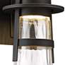 Modern Forms Balthus 14" High Bronze LED Outdoor Lantern Wall Light