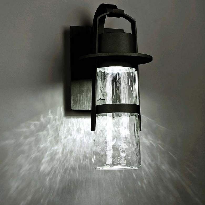 Image 3 Modern Forms Balthus 21" High Bronze LED Outdoor Wall Light more views