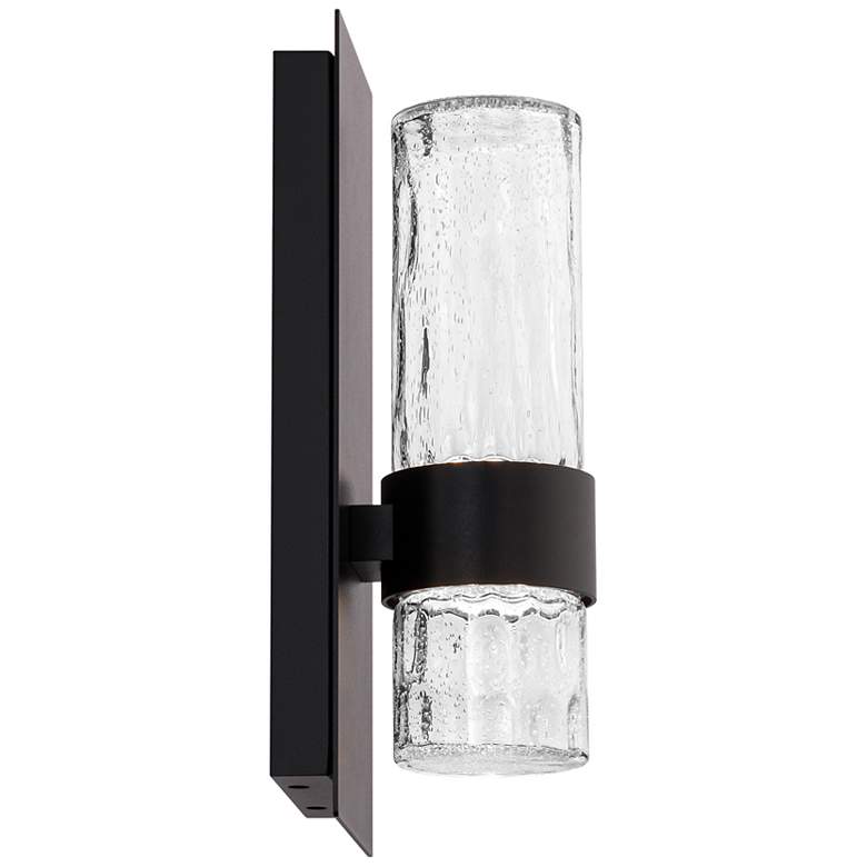 Image 3 Modern Forms Beacon 13" High Black LED Outdoor Wall Light more views