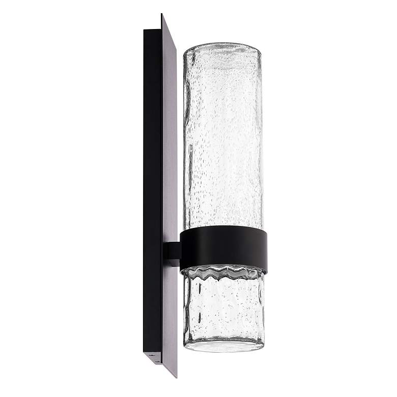 Image 3 Modern Forms Beacon 18" High Black LED Outdoor Wall Light more views