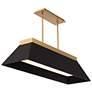 2_Modern Forms Bentley 44" Wide Aged Brass LED Modern Pendant Light