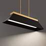 Thumbnail1 of Modern Forms Bentley 44" Wide Aged Brass LED Pendant Light