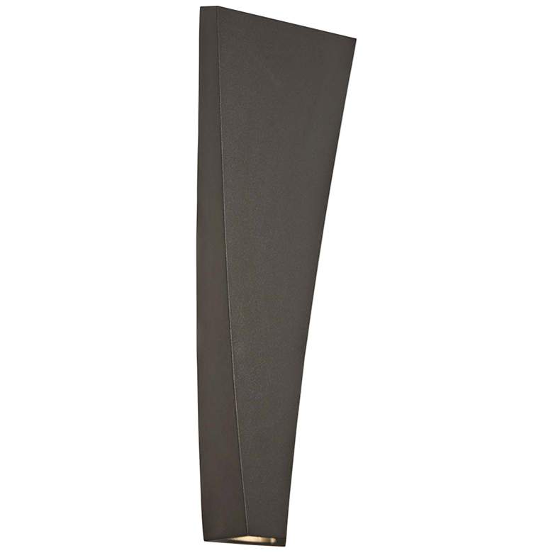 Image 1 Modern Forms Big V 28" High Bronze LED Outdoor Wall Light