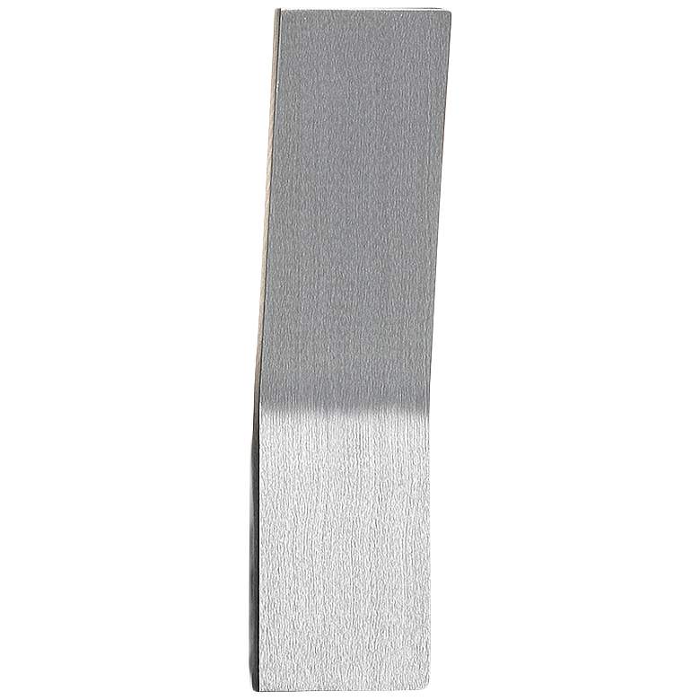 Image 1 Modern Forms Blade 11" High Brushed Aluminum LED Wall Sconce