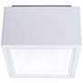 Modern Forms Bloc 5 1/2"W White LED Outdoor Ceiling Light