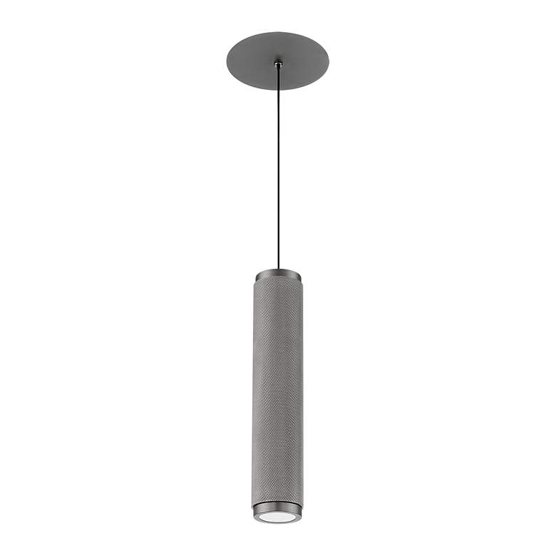 Image 5 Modern Forms Burning Man 13.5" High Nickel Finish Modern Mini Pendant more views