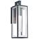 Modern Forms Cambridge 18" High Black LED Outdoor Wall Light