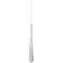 Modern Forms Cascade 6 1/2" Wide Polished Nickel LED Mini Pendant