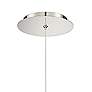 3_Modern Forms Cascade 6 1/2" Wide Polished Nickel LED Mini Pendant more views