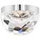 Modern Forms Cascade 6" Wide Nickel and Crystal LED Flush Mount Light