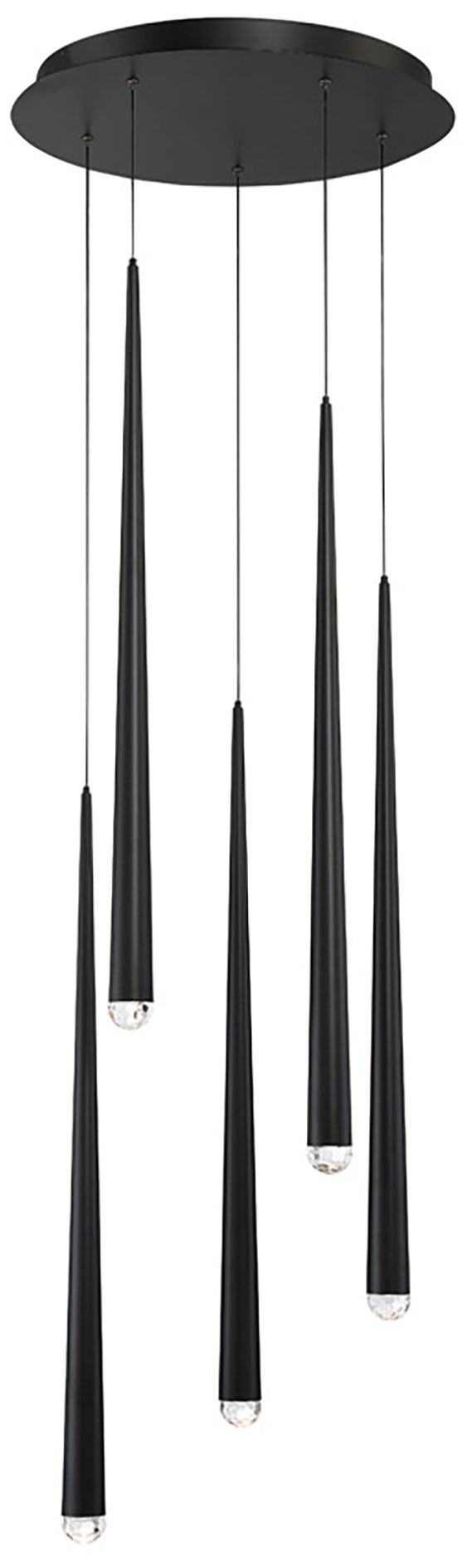 Modern Forms Cascade Black Collection