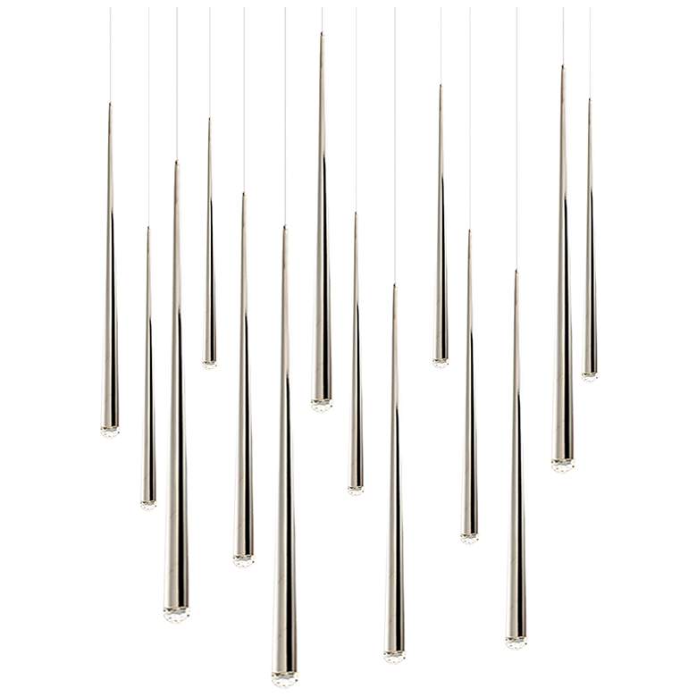 Image 1 Modern Forms Cascade Polished Nickel 3500K