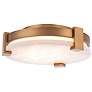 Thumbnail3 of Modern Forms Catalonia 10 1/4"W Aged Brass LED Ceiling Light