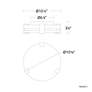 Thumbnail4 of Modern Forms Catalonia 10 1/4"W Aged Brass LED Ceiling Light more views